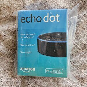 NEW SEALED BOX! Echo Dot, 2nd Generation Alexa-enabled Bluetooth Smart Speaker